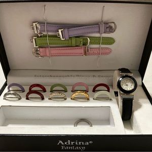 Adrina Fantasy interchangeable watch set